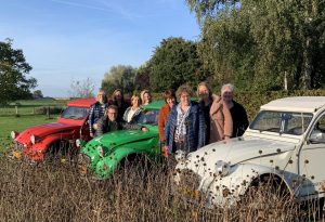 Team met eendjes